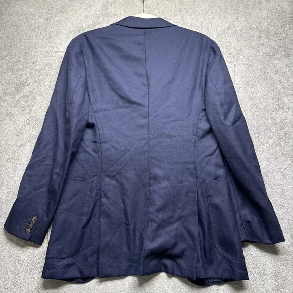 Suitsupply Havana Navy Blue Vitale Barberis‎ Wool Sport Coat Blazer 38R